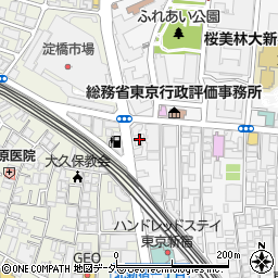 東京眼鏡専門学校周辺の地図