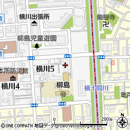 横川住宅周辺の地図