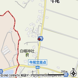 千葉県香取郡多古町牛尾637周辺の地図