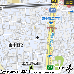 高田荘周辺の地図