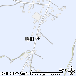 千葉県佐倉市畔田261周辺の地図