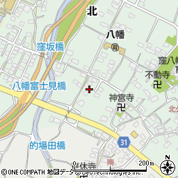 山梨県山梨市北963周辺の地図