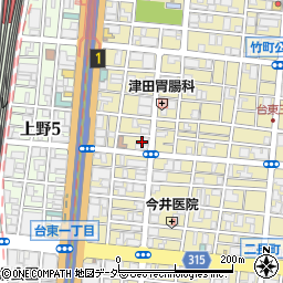 東京自転車健康保険組合本館周辺の地図