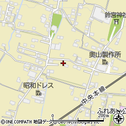 山梨県甲州市塩山上塩後583周辺の地図