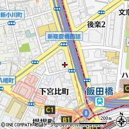 飯田橋ＭＦビル周辺の地図
