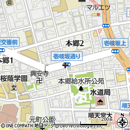 壱岐坂通り周辺の地図