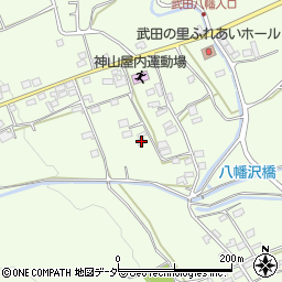 山梨県韮崎市神山町北宮地1043周辺の地図