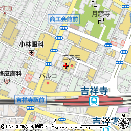 吉祥寺中央整体院周辺の地図