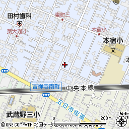 本宿犬猫病院周辺の地図