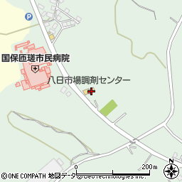 千葉県匝瑳市八日市場イ1466周辺の地図