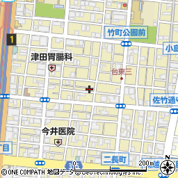 第８江波戸ビル周辺の地図