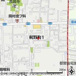 鍵修理の生活救急車　小金井市・受付センター周辺の地図