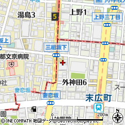 東京都千代田区外神田6丁目7周辺の地図