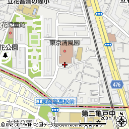 東京清風園高齢者在宅サービスセンター周辺の地図