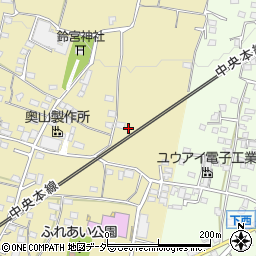 山梨県甲州市塩山上塩後194周辺の地図