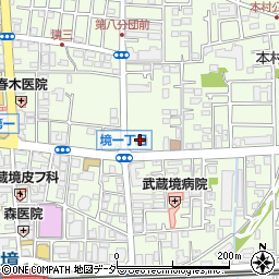 丸亀製麺 武蔵境店周辺の地図