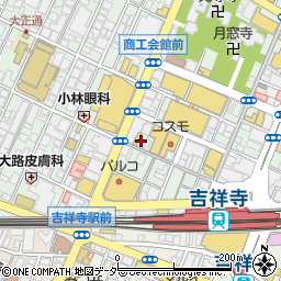 キャンドゥ吉祥寺店周辺の地図