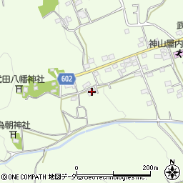 山梨県韮崎市神山町北宮地1142周辺の地図