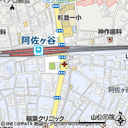 CLUB DAM 阿佐ヶ谷駅前店周辺の地図