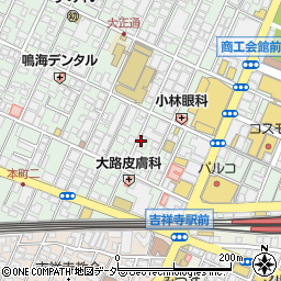 Pizzeria＆Trattoria GONZO吉祥寺店周辺の地図