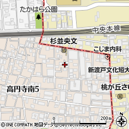 笹本荘周辺の地図