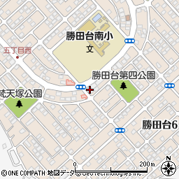 勝田台ストアー周辺の地図