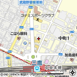 武蔵野タワーズ　ゆかり眼科周辺の地図