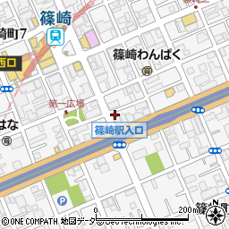 バーデンハイム篠崎周辺の地図