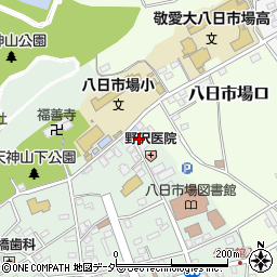 千葉県匝瑳市八日市場イ2318周辺の地図