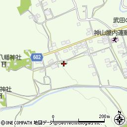 山梨県韮崎市神山町北宮地1126周辺の地図
