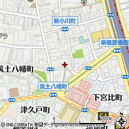 ホワイトヴィラ飯田橋周辺の地図
