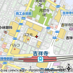 焼肉トラジ 吉祥寺店周辺の地図