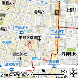 東京都文京区湯島3丁目の地図 住所一覧検索 地図マピオン