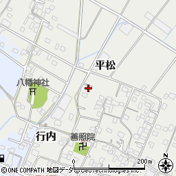 千葉県旭市平松2203周辺の地図