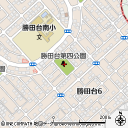 勝田台第4公園周辺の地図