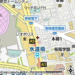 東京都文京区本郷1丁目20周辺の地図