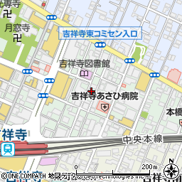 ホテルアランド吉祥寺周辺の地図