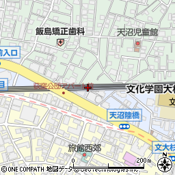 東京都杉並区阿佐谷南3丁目52周辺の地図