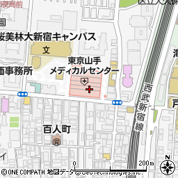 JCHO東京山手メディカルセンター周辺の地図