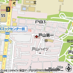 新宿区立　戸山シニア活動館周辺の地図