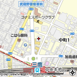 ＮＴＴル・パルク武蔵野タワーズスカイゲートタワー駐車場周辺の地図