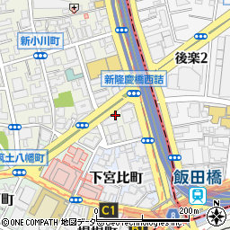 株式会社トーハン　新小川町荘周辺の地図