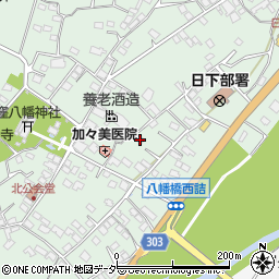 山梨県山梨市北497周辺の地図