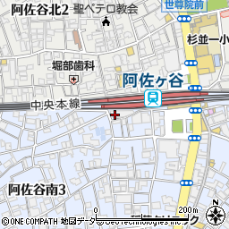 スマイルホテル　東京阿佐ヶ谷周辺の地図