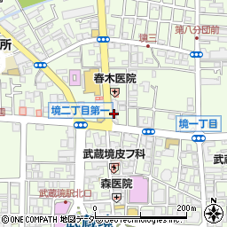 スクールＩＥ　武蔵境校周辺の地図