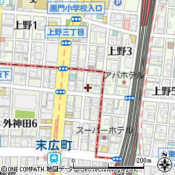 東京都千代田区外神田5丁目4-1周辺の地図