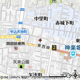東京都新宿区天神町15周辺の地図
