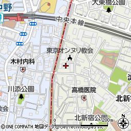 三鈴商事新館周辺の地図