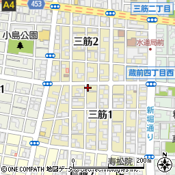 中辻商店周辺の地図