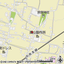 山梨県甲州市塩山上塩後576周辺の地図